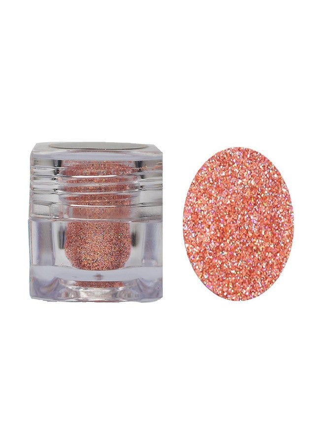 Veoni BELLE Set of 2 Professional Glitter Eyeshadow Metallic Loose Powder Pigment 5gm Each (Peach & Turquoise) - Image 5