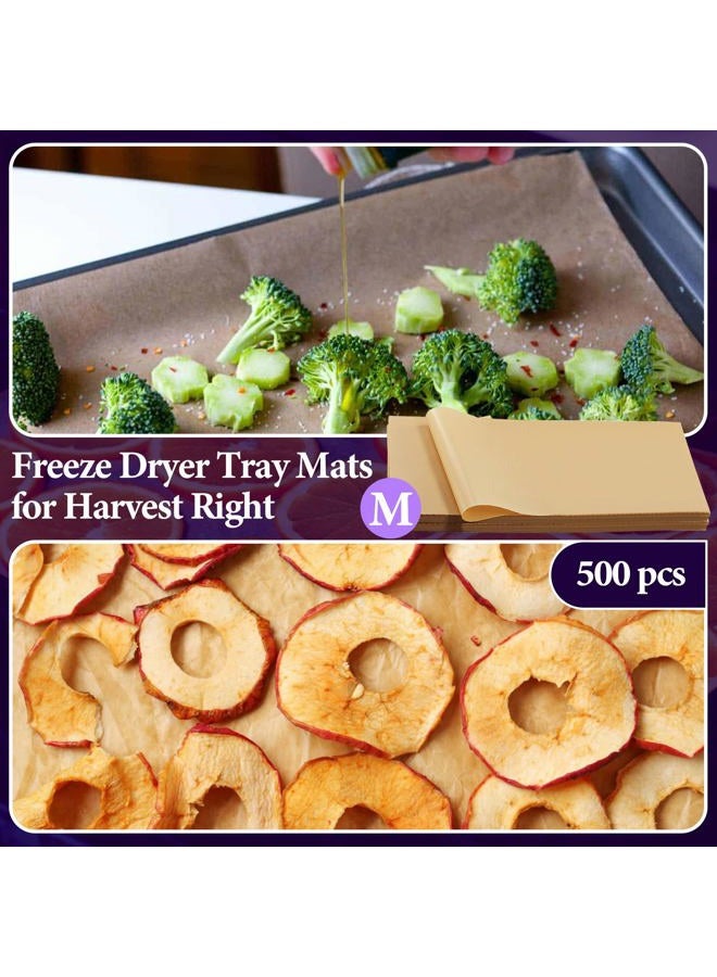 chaseroad 500 Packs Parchment Paper Sheets for Harvest Right Freeze Dryer - Harvest Right Freeze Dryer Accessories for Medium Trays, Parchment Sheets, Freeze Dryer Tray Mats for Harvest Right(17" x 6.8") - Image 4