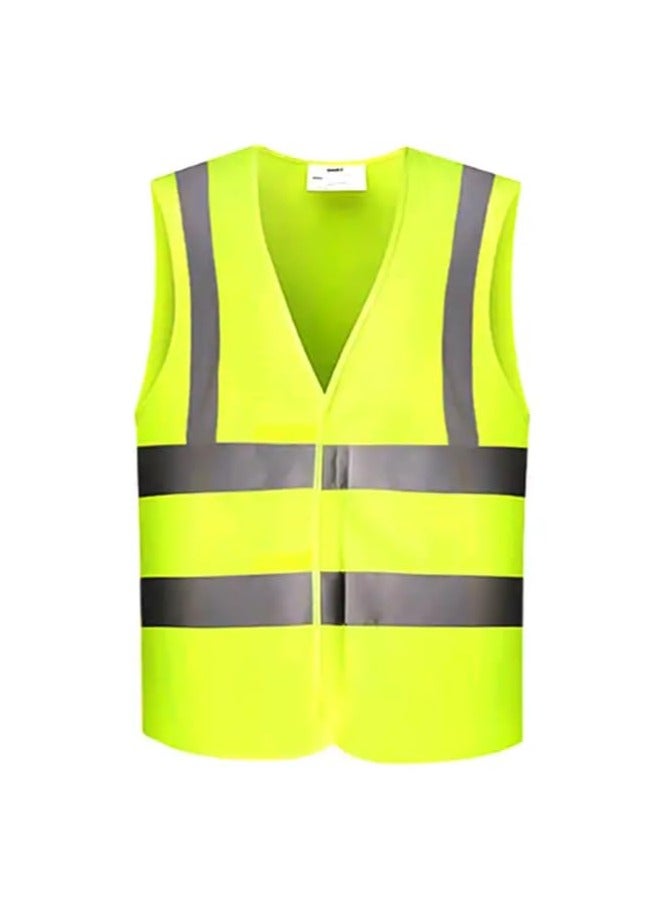 VINSTAR Reflective Vest - Your Ultimate High Visibility Safety Jacket with 360° Protection! (XXL)  - Image 1