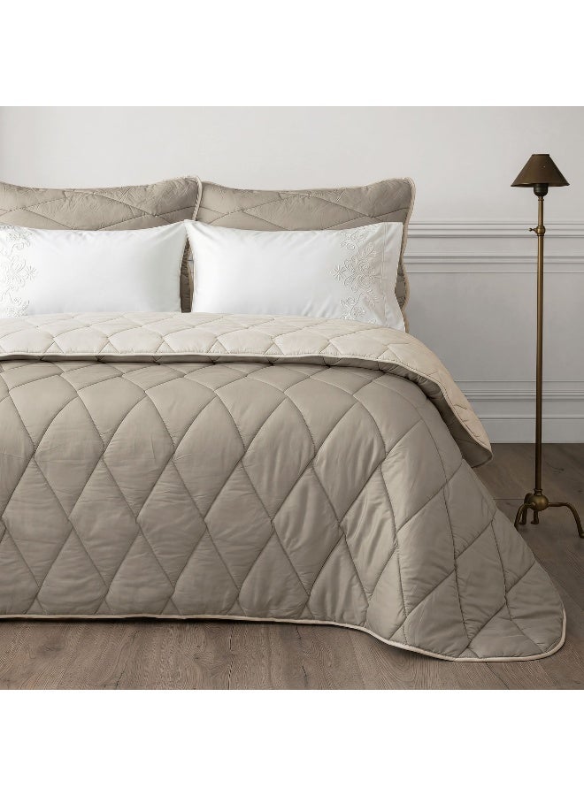 Morano Aura Quilt Set 230x250 cm with 2 Pillowcases 50x70 cm, Double-Brushed Microfibre, Hollow Fibre Fill,  Machine Washable - Image 2