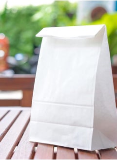 Halapack Kraft Paper Bag 10 PCS Die Cut Handle Sqaure Bottom Standard Size [ W28 ×H28 × G16 cm]  Strong Holding Power Bags Sqaure Bottom Paper Bag with Handle Durable Perfect for Gifts, Party Favors White - pzsku/Z9F2CFB2DBFB18E8555D6Z/45/_/1740388307/f3ec346e-5ec1-4cc6-9908-7704b69f45a9