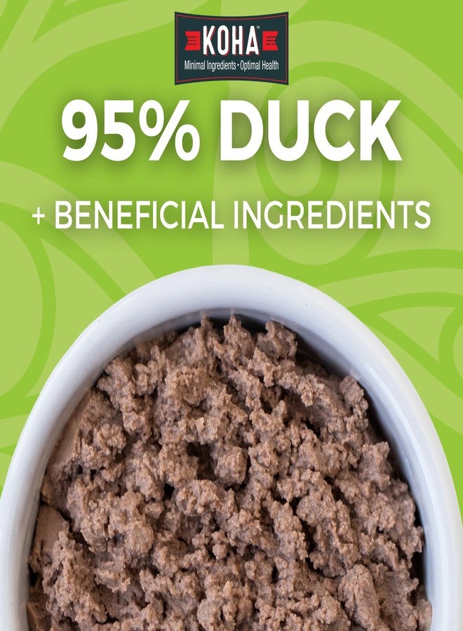 KOHA Limited Ingredient Diet Paté for Cats, 96% Duck Sensitive Stomach Cat Food, Duck Food for Cats, Trial Pack (3 Cans) - Image 2