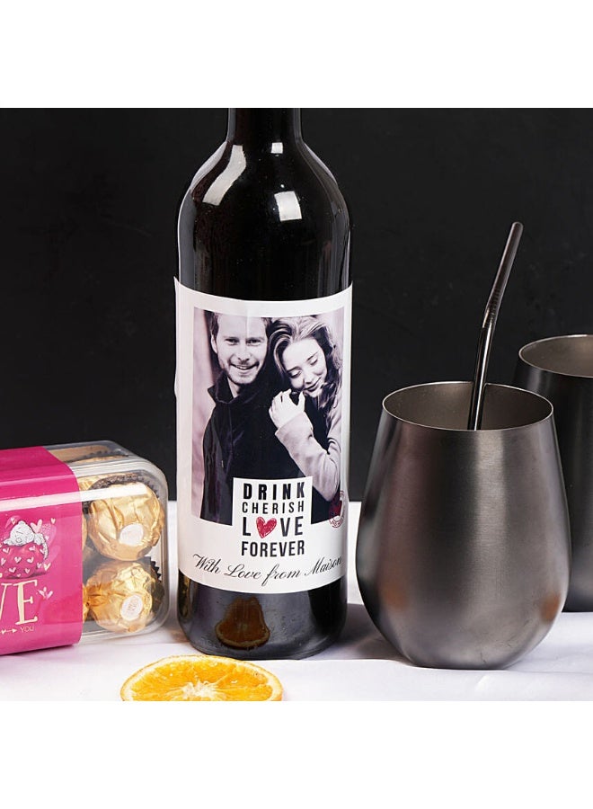 FNP Celebration Of Love Personalised Wine Box  - Image 1