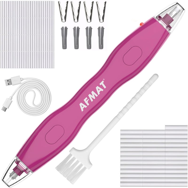 AFMAT Electric Eraser with 140 Refills, Rechargeable Pencil Erasers for Artists - Image 1