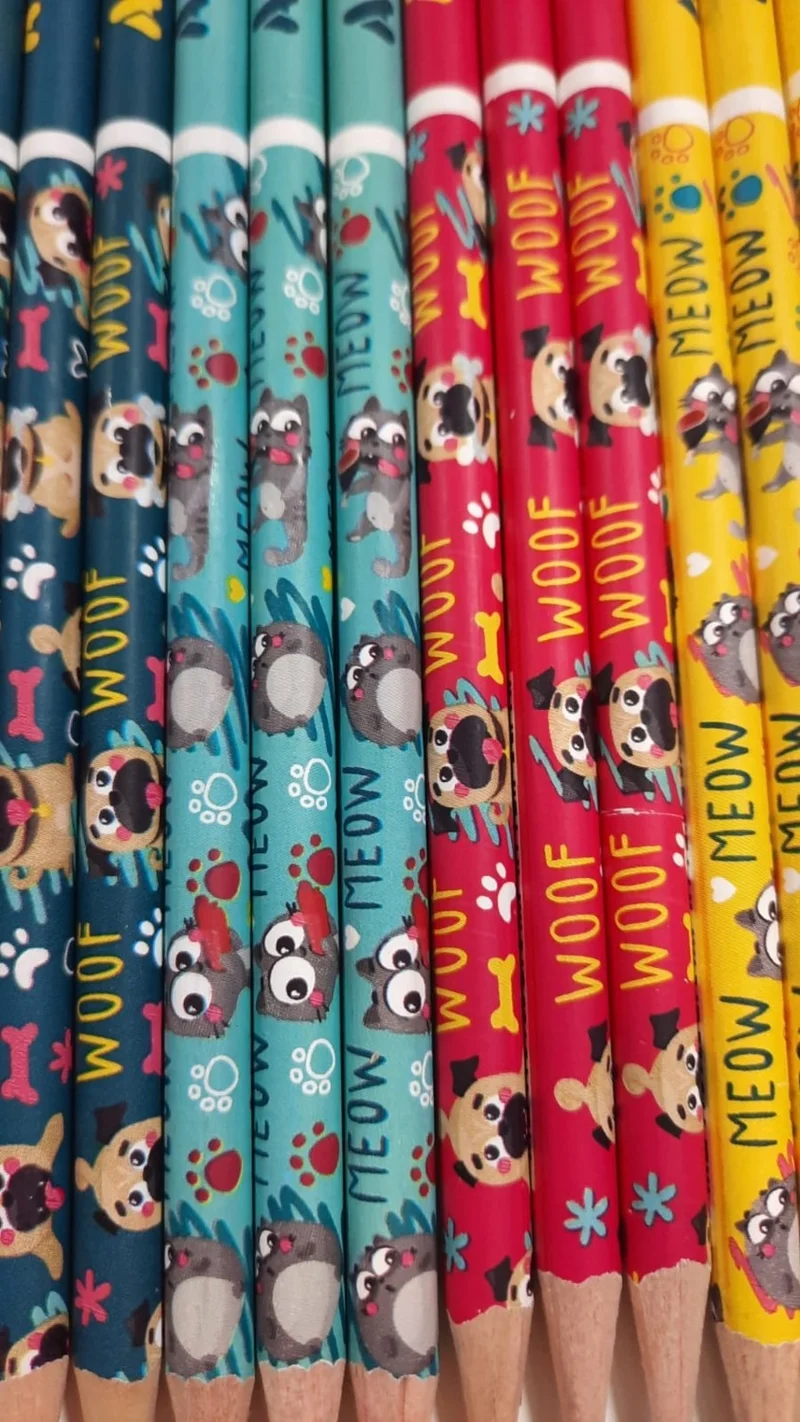 Adel Cats And Dogs Pencil 12 Pieces 2b