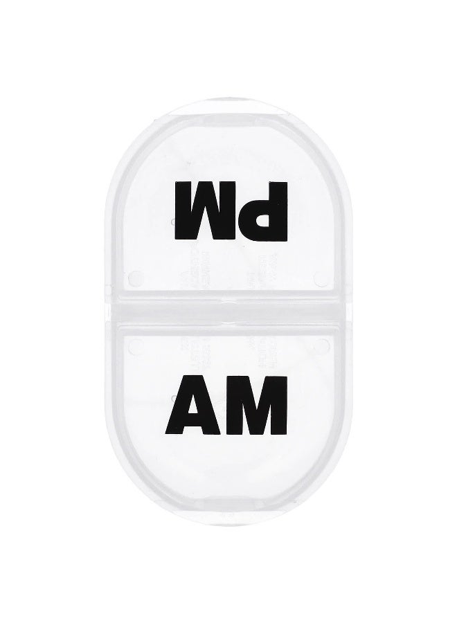 Ezydose Ezy Dose, Daily AM/PM With Rounded Base Pill Reminder, 1 Count  - Image 1