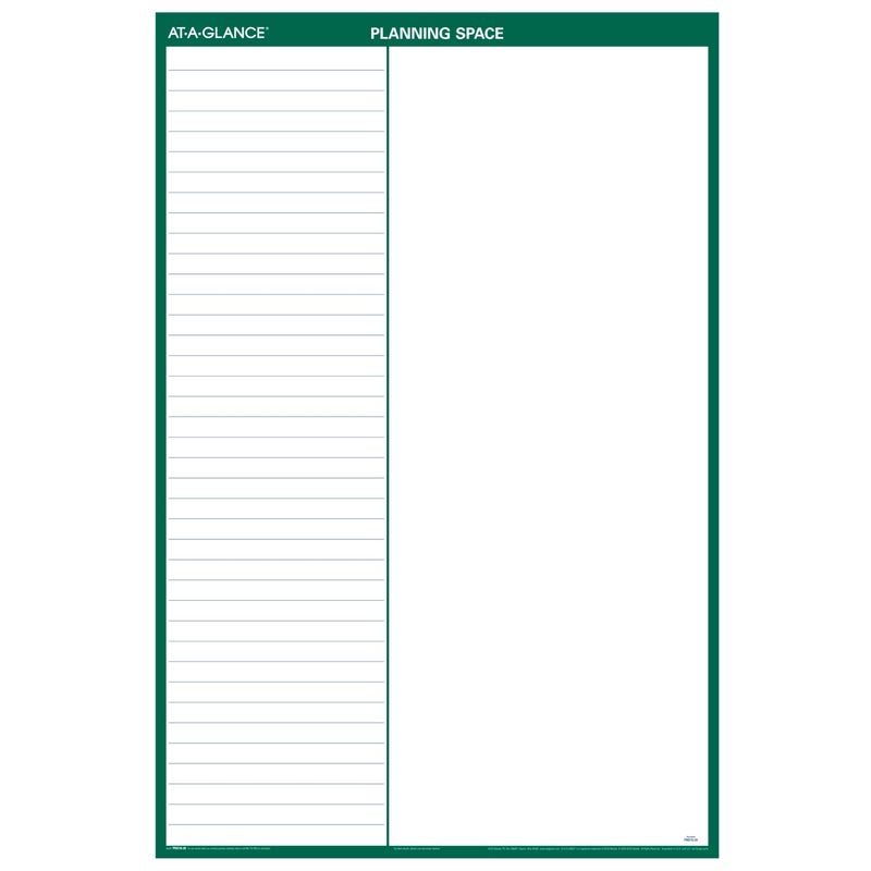 AT-A-GLANCE 2026 Erasable Calendar, Dry Erase Wall Planner, 32" x 48", Extra Large, Vertical, Reversible (PM3102826) - Image 2