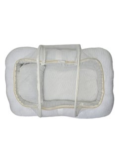 BABYCARA Softly Padded Mattress Sleeping Baby Cot With Net And Pillow  - Image 3