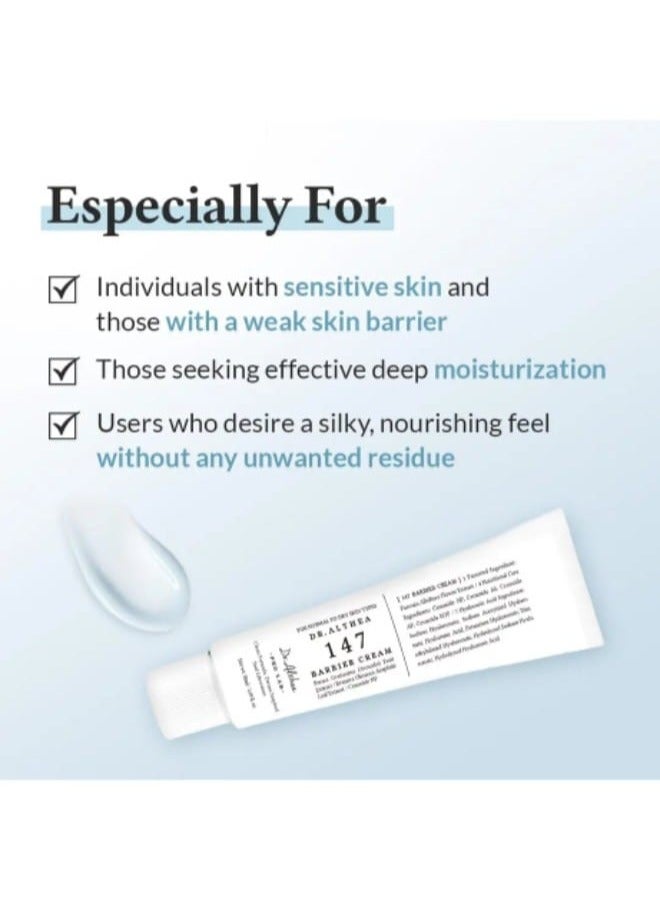دي آر.ألثيا دكتور الثيا كريم 147  ترطيب عميق وحماية فعالة لحاجز البشرة - Image 3