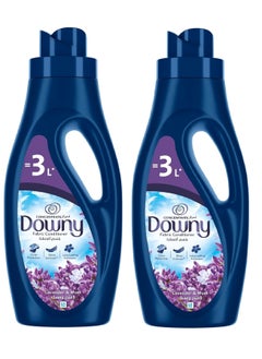 Downy Fabric Conditioner Concentrate Lavender and Musk with Color Protection Longe Lasting Freshness 1L Pack of 2  - Image 1