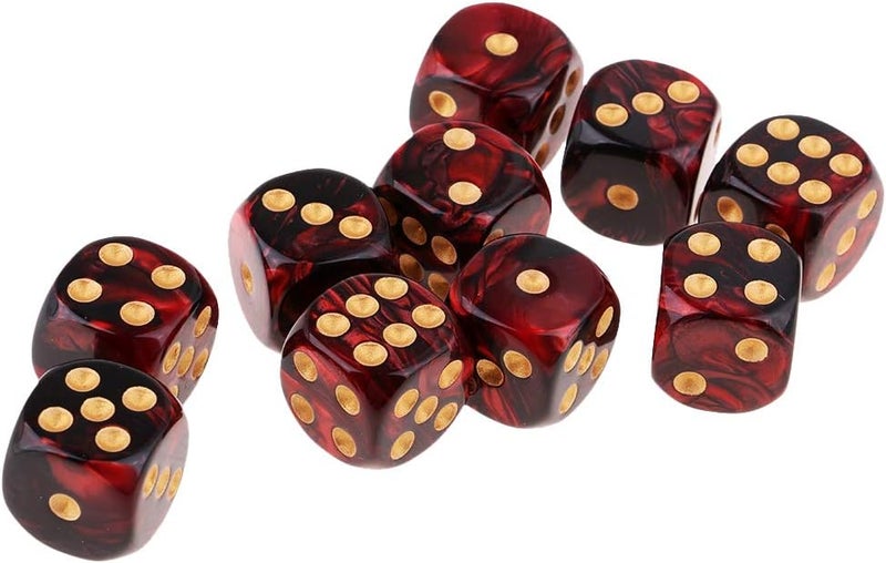 klarako Dice D6 Sets Speckled  16mm Six Sided Die 20 Pack Of Dice - Image 3