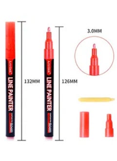 Doltri Outline Metallic Markers, Doodle Glitter Markers for Kids, Paint Markers for DIY Gift Cards, Rock Painting & Art Supplies ( Set of 8 Pcs)  - Image 4