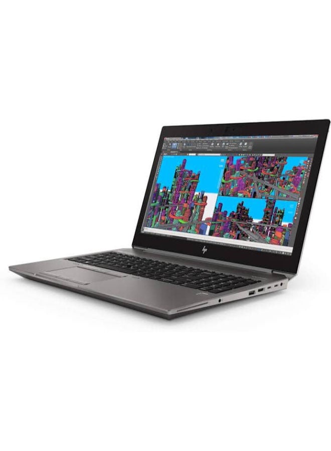 HP ZBook 15 G5 Mobile Workstation, Intel Core i7-8750H, 512GB SSD, 16GB RAM, NVIDIA Quadro P2000 4GB, 15.6 Inch FHD Display, Windows 10 Pro - Black (Renewed), Grade A, 6 Months Warranty Black - Image 2