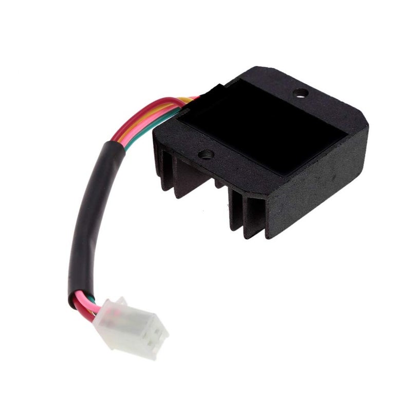 DFuerdivn 12V Voltage Regulator Rectifier 4 Wires for GY6 125cc 150cc ATV Dirt Bike Go Kart Moped and Scooter - Image 3