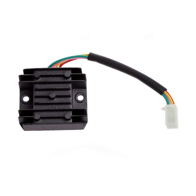 DFuerdivn 12V Voltage Regulator Rectifier 4 Wires for GY6 125cc 150cc ATV Dirt Bike Go Kart Moped and Scooter - Image 2