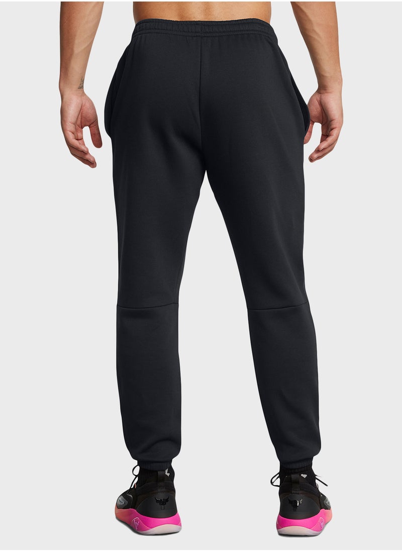 UNDER ARMOUR - Project Rock Icon Fleece Joggers - Image 1