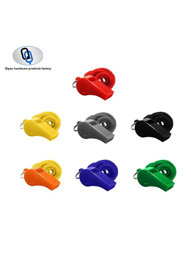 Generic ABS Material Plastic Whistle Ball Game Referee Special Whistle Outdoor Survival Survival Whistle Sporting Goods-Color:Green - Image 1