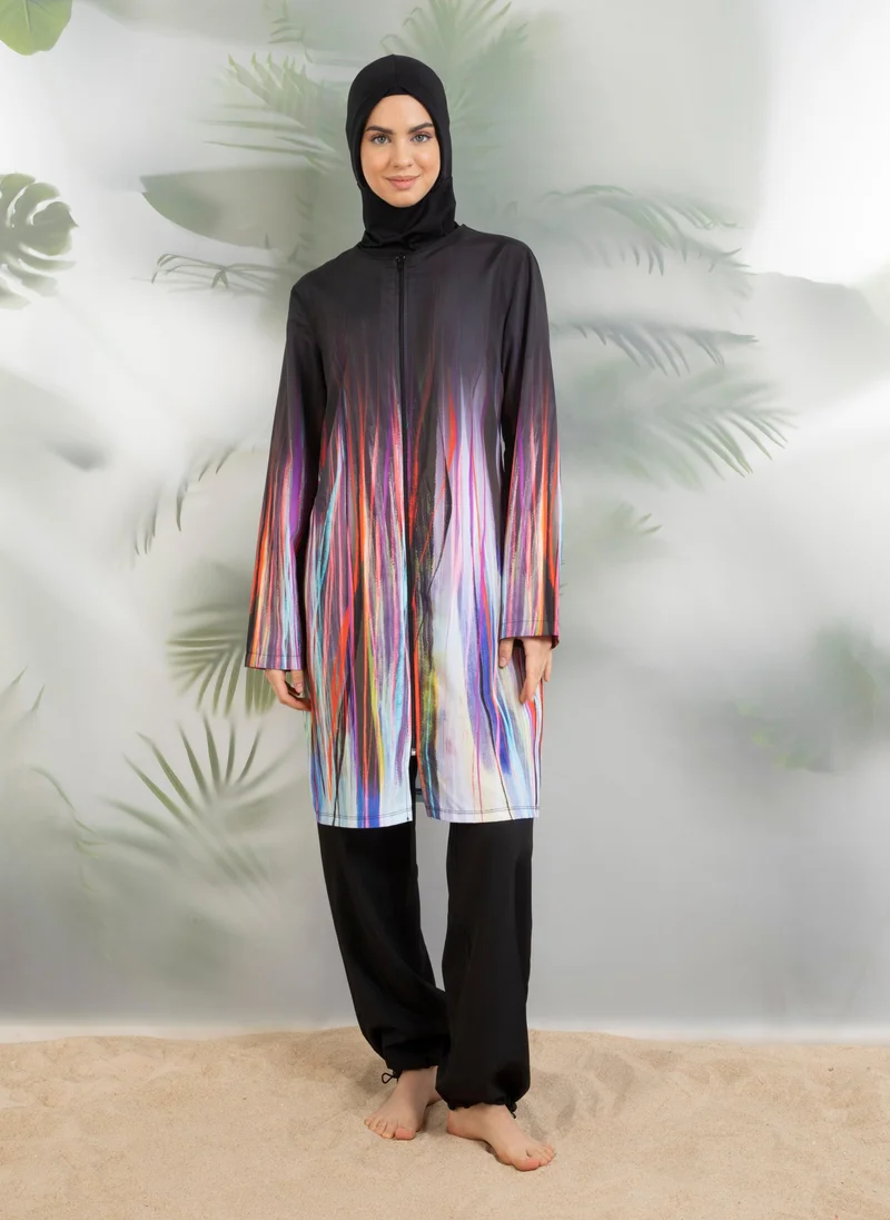 مايو بيلا من مودانيسا Multi Color - Burkini - Mayo Bella