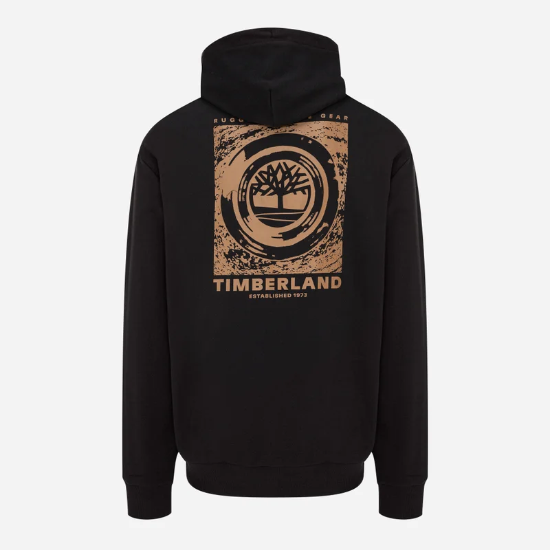 Timberland Men's Rugged Logo Hoodie