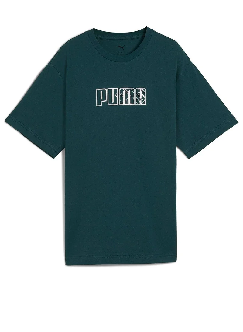 بوما تي شيرت مريح معدني