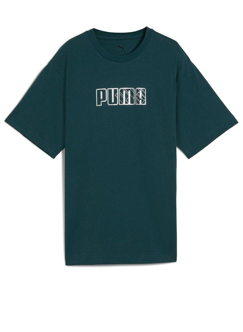 PUMA Maximal Metallic Relaxed T-Shirt - Image 1