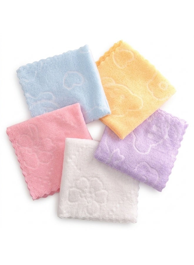 Microfiber Cleaning Cloths Pack of 5, 30 x 30 cm, Scratch Free Reusable Cloths for Kitchen and Bathroom - Image 1