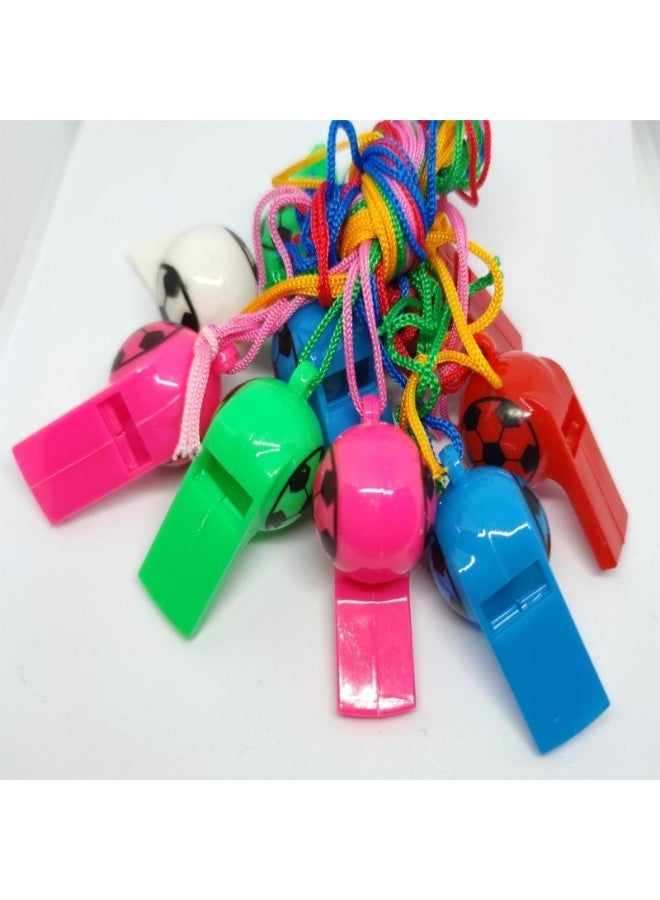 Direct Supply World Cup Football Whistle Party Sports Games Cheer Children's Toy Push Plastic Whistle-Color:GP505-1 - Image 3