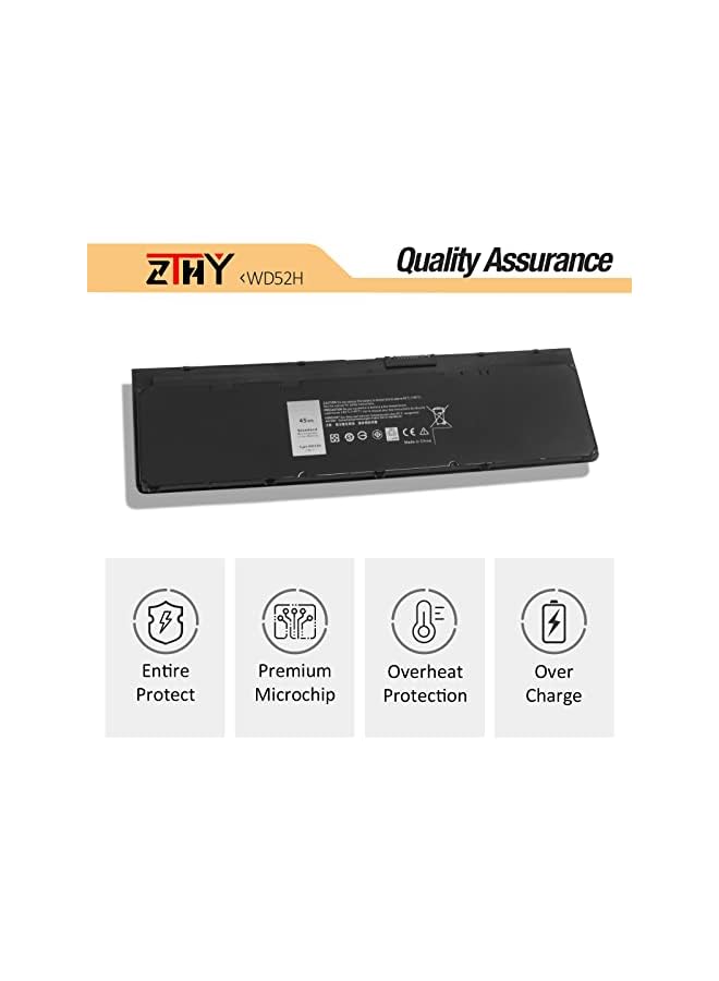 ZTHY 7.4V 45Wh Laptop Battery For Dell Latitude E7240 E7250 7240 7250 E7240 E7250 Wd52H Vfv59 Gvd76 Gd076 F3G33 Hj8Kp Kwffn W57Cv Jn0J1 J31N7 451-Bbfx - Image 4