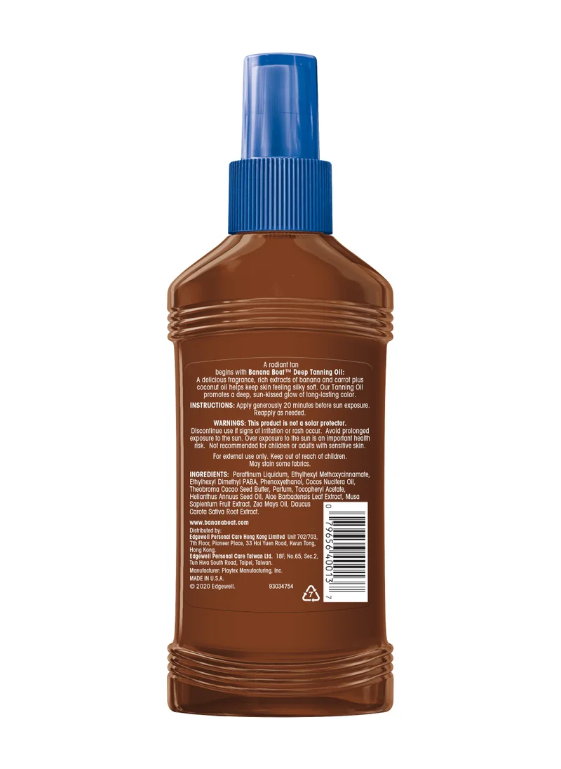 بانانا بوت Banana Boat Tanning. Oil SPF2.236ml