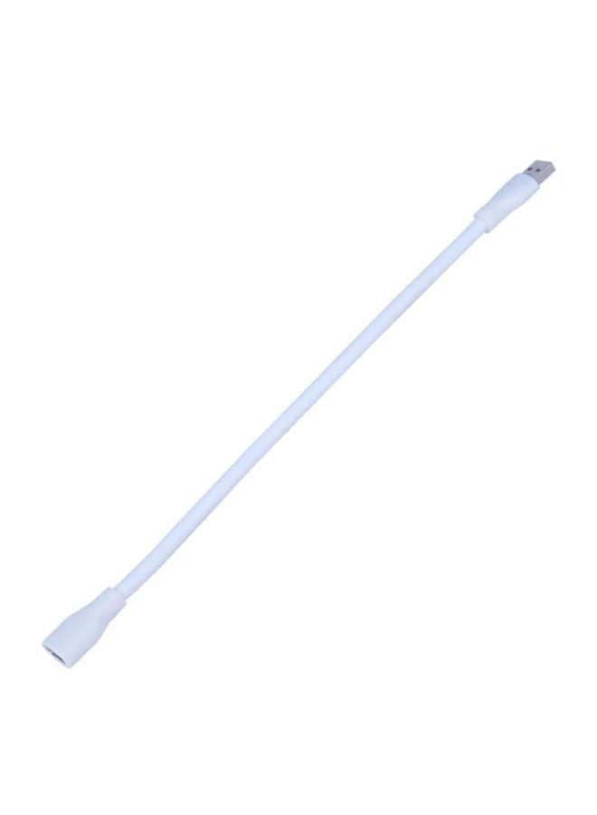 Flexible USB Extension Cable with White LED Night Light for Car and Laptop Adjustable Angle - Image 5
