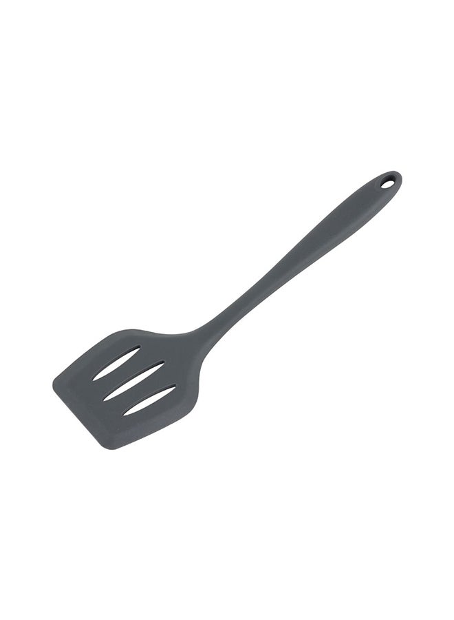 DANUBE HOME Chef's Delight Silicon Slotted Turner – Heat Resistant Non-Stick Cooking Serving Turner, Durable Ergonomic Kitchen Utensil for Mixing, Serving & Stirring L29XW7.5Cm - Image 2