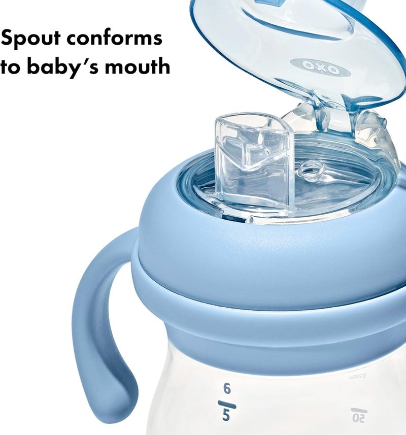 OXO Tot Transitions Soft Spout Sippy Cup - Dusk - Image 2