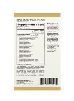 California Gold Nutrition LactoBif 65 Probiotics 65 Billion CFU 30 Veggie Capsules  - Image 2