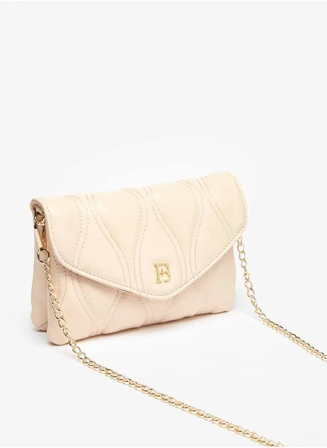 فلورا بيلا من شو إكسبرس Women Quilted Crossbody Bag with Chain Link strap