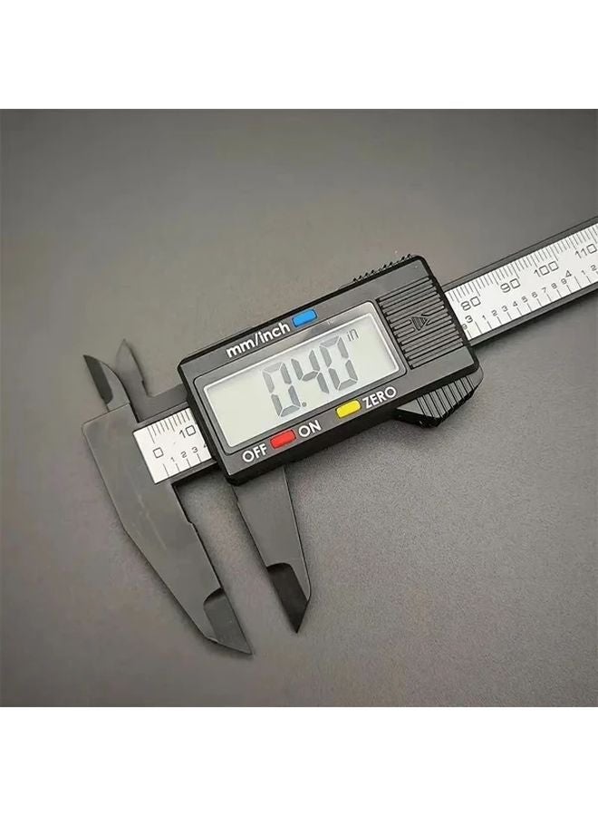 Precision Digital Caliper 6 Inch LCD Vernier Measuring Tool Large Display 1pc - Image 5