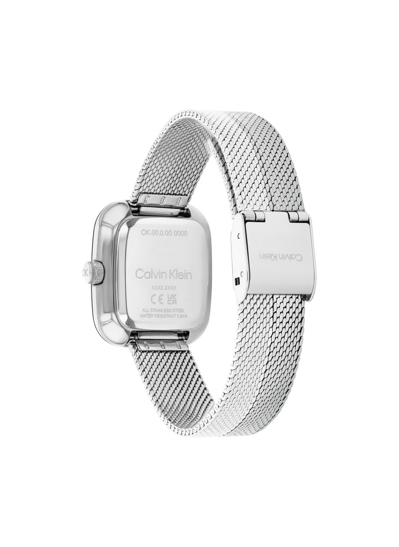 كالفن كلاين Twist Mesh Strap Analog Bracelet Watch