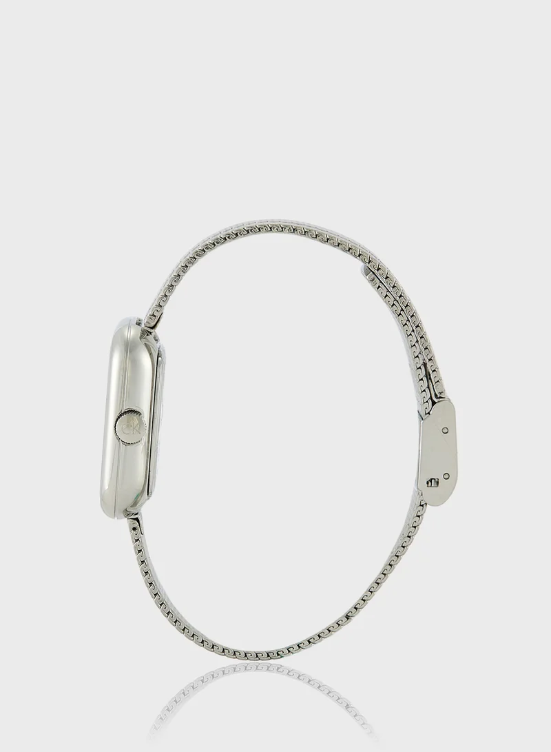 CALVIN KLEIN Twist Mesh Strap Analog Bracelet Watch