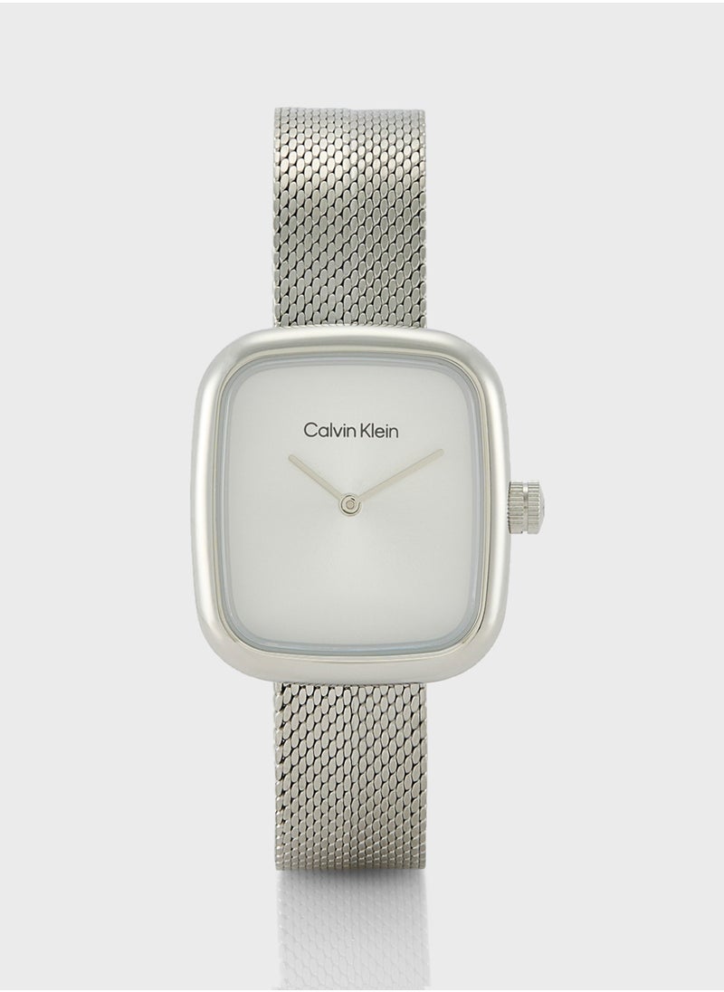 CALVIN KLEIN Twist Mesh Strap Analog Bracelet Watch  - Image 1