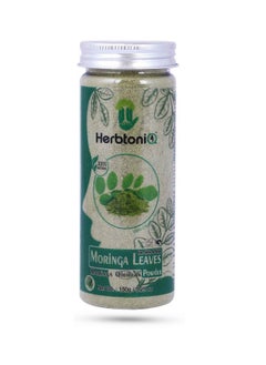Herbtoniq Natural Moringa Leaves Powder For Face Pack And Hair Pack (150 G)  - Image 1