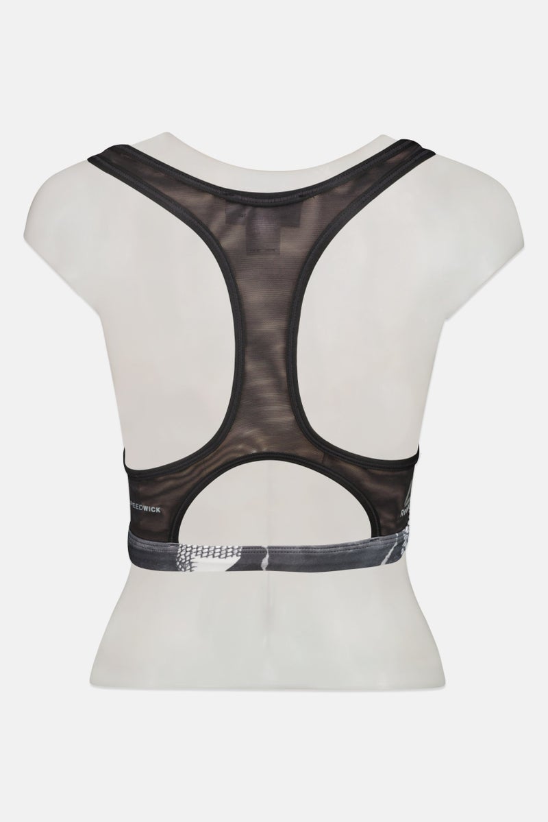 Reebok Women Non Padded Training Sports Bra, Black - Image 3