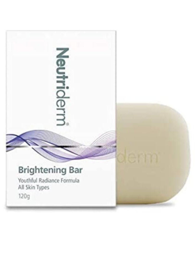 Neutriderm Brigthening Bar Soap 120g - Image 1