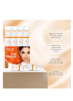 VLCC VLCC Anti Blemish Facial Kit - 60g | Skin Brightening Facial Kit for Dry, Sensitive and Oily Skin Types | Fight Blemishes and Dullness | Protects and Nourishes Skin.  - Image 4