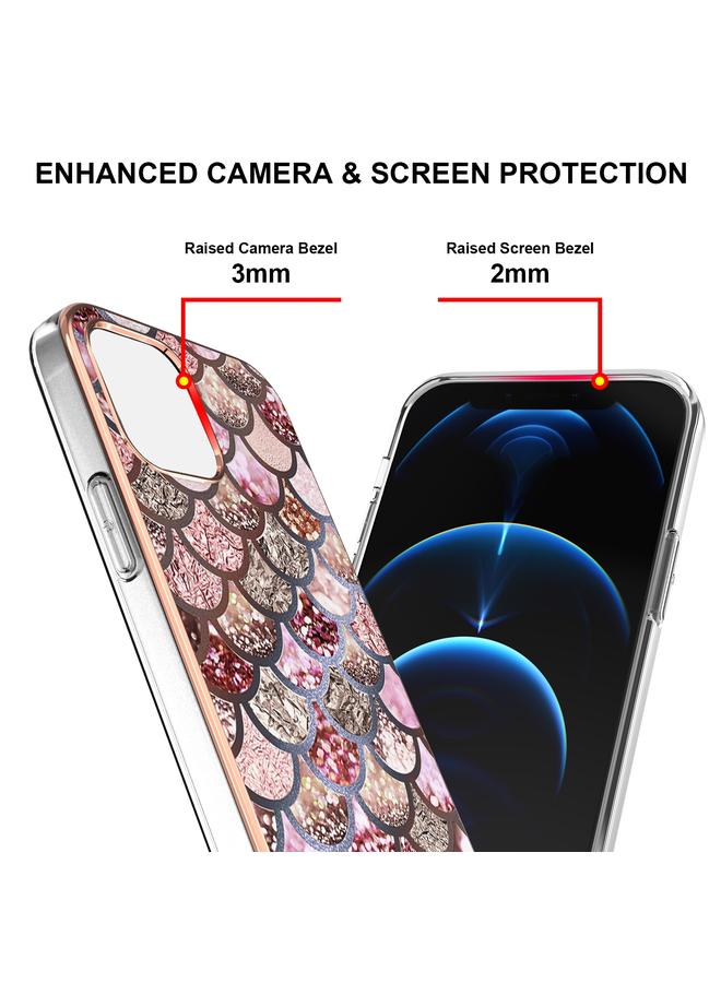 إيروريكس جراب لهاتف iPhone 13 mini بنمط طلاء كهربائي IMD TPU مقاوم للصدمات - Image 5