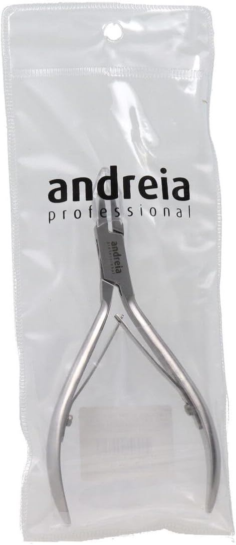 Andreia Professional Nail Cutter StraightTipped Stainless Steel Sharp Pointed Straight Nail Clipper for Normal and Ingrown Nails Durable Nail Care Pedicure Manicure Tools