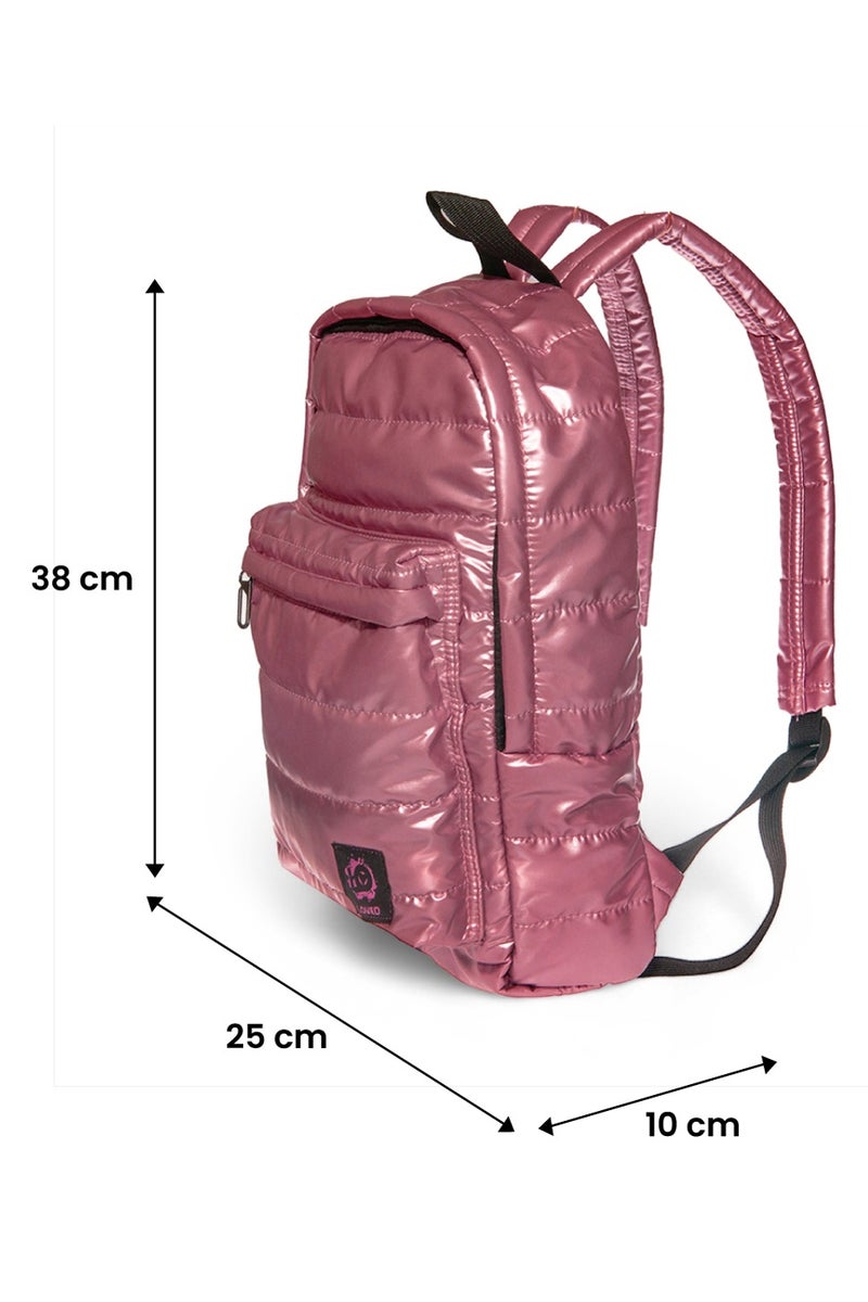 بيج ديزاين حقيبة ظهر مبطنة، حقيبة لابتوب 14 بوصة، خفيفة الوزن ومقاومة للماء مع قسم مخصص للابتوب، تصميم مريح مع أحزمة كتف مبطنة، مثالية للمدرسة والعمل والسفر والاستخدام اليومي - Image 3