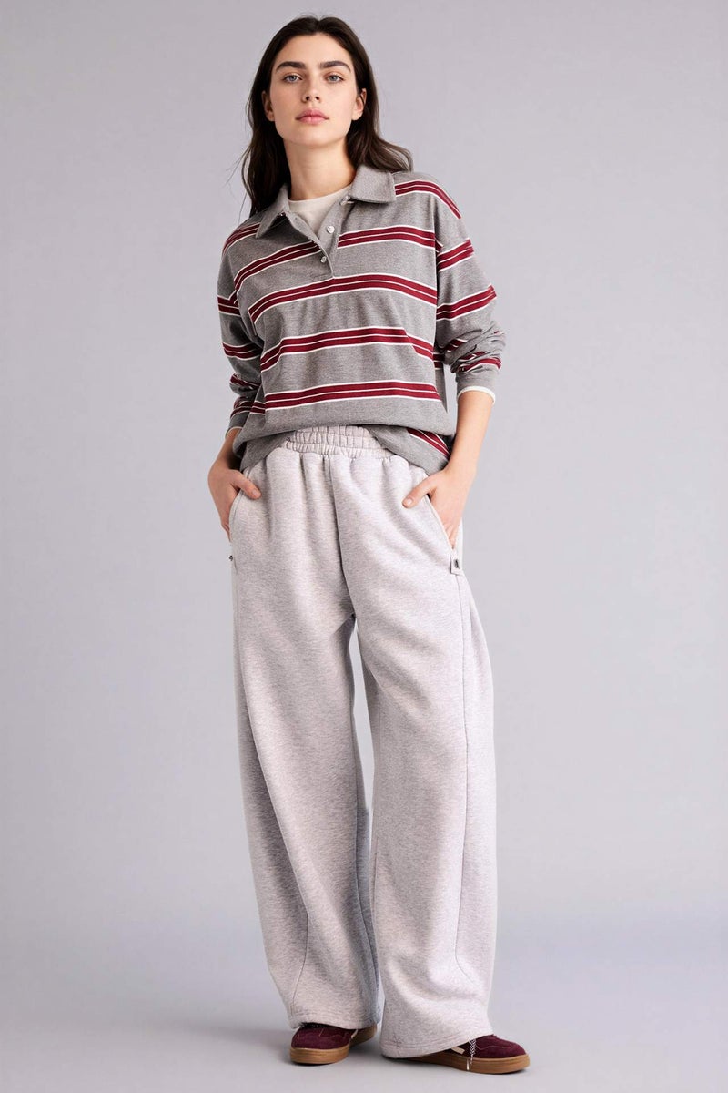 DeFacto Loose Fit Long Sleeve Sweatshirt - Image 4