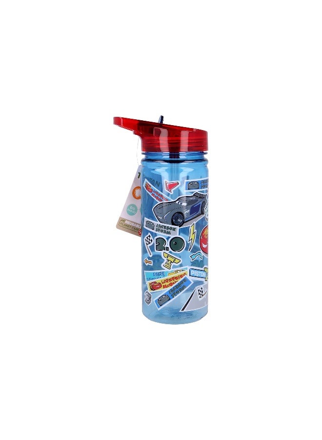 Stor Cars Ecozen Water Bottle for Kids – 580ml BPA-Free Leakproof Sipper Bottle with Durable Ecozen Material, Lightweight School Water Bottle for Daily Hydration, Travel & Outdoor Use - Image 1