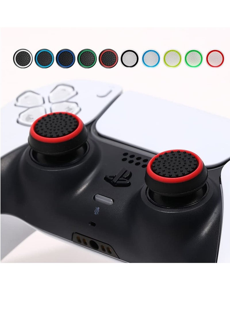 20 قطعة من مقابض الإبهام عالية الأداء لوحدة التحكم التناظرية متوافقة مع PS5 وPS4 وXbox One وXbox Series X/S - Image 4