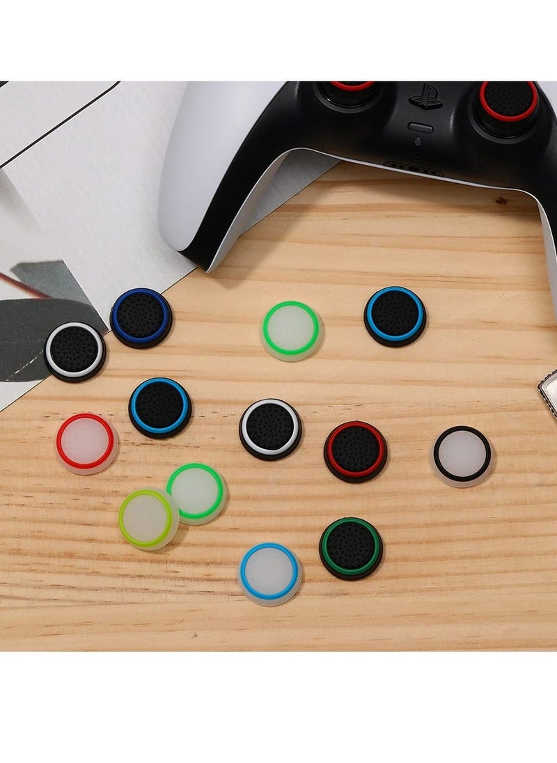 20 قطعة من مقابض الإبهام عالية الأداء لوحدة التحكم التناظرية متوافقة مع PS5 وPS4 وXbox One وXbox Series X/S - Image 3