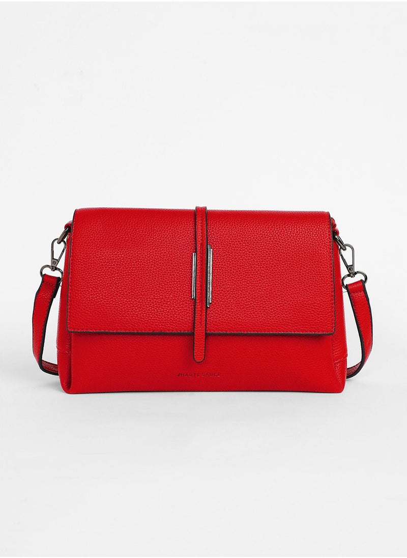 Haute Sauce - The Dash Shoulder Bag - Venetian Red - Image 1